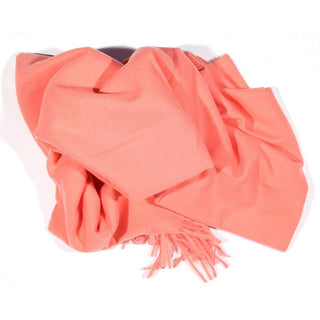 Ambrogio Unisex Pink Cashmere Wool Wrap Scarf (AMBUS1004)-AmbrogioShoes
