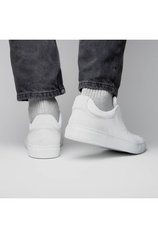 Spettacolare Leather Sneaker - White-Dellamoda