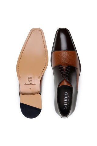 Studio Belvedere Alexander Deer & Leather Derby