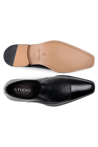 Studio Belvedere Andreo Deer & Leather Loafer