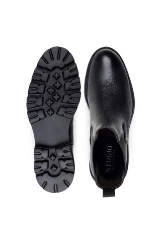 Studio Belvedere Asher Full Grain Leather Chelsea Boot