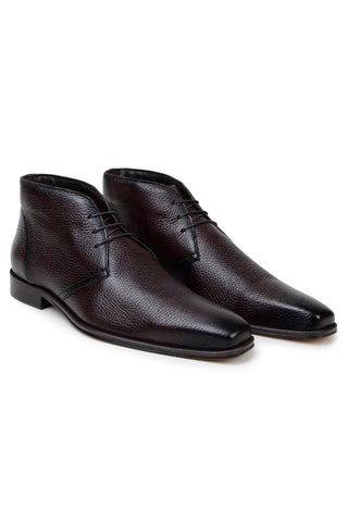 Studio Belvedere Axel Deer & Leather Chukka Boot-AmbrogioShoes