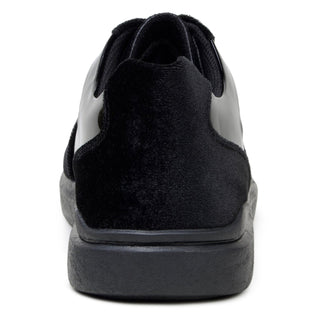 Studio Belvedere Edmound Velvet & Patent Leather Sneaker-AmbrogioShoes