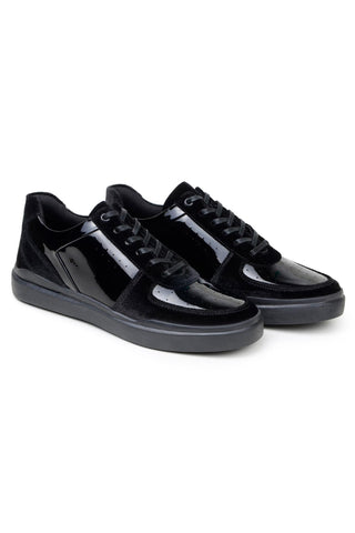 Studio Belvedere Edmound Velvet & Patent Sneaker