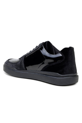 Studio Belvedere Edmound Velvet & Patent Sneaker