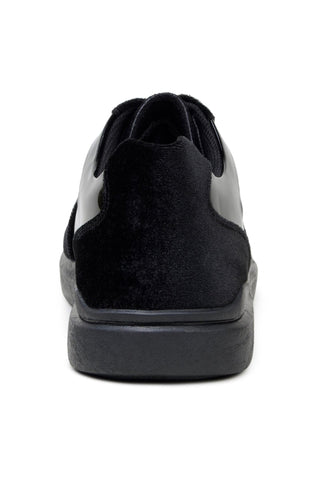 Studio Belvedere Edmound Velvet & Patent Sneaker