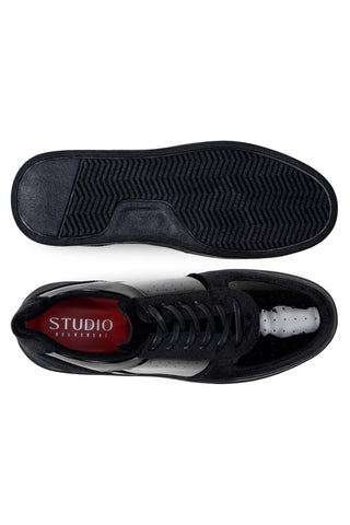 Studio Belvedere Edmound Velvet & Patent Sneaker