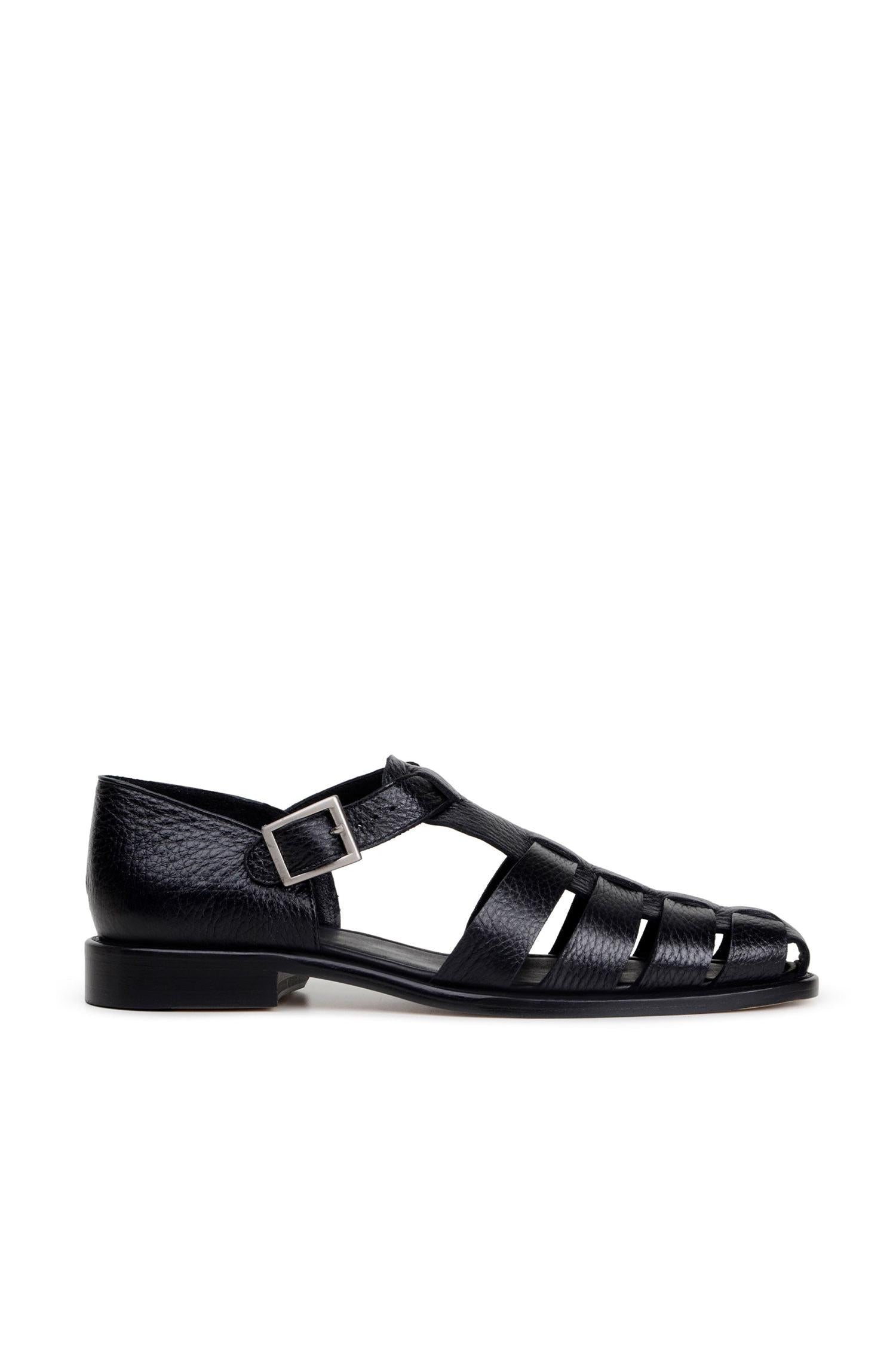 Studio Belvedere White Eel Leather Slingback Sandals 9 Western Hand Made‎ Unique Studio Belvedere White Eel Leather Slingback Sandals 9  main image 2
