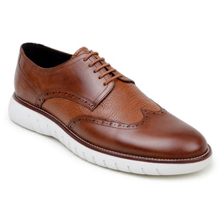Studio Belvedere Enzo Deer-Skin / Calf-Skin Leather Casual Derby (SBV1000)-AmbrogioShoes