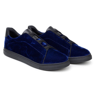 Studio Belvedere Eros Velvet & Leather Sneaker-AmbrogioShoes