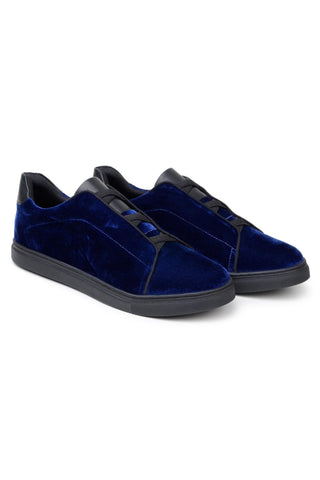 Studio Belvedere Eros Velvet & Leather Sneaker