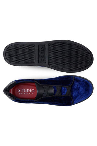 Studio Belvedere Eros Velvet & Leather Sneaker