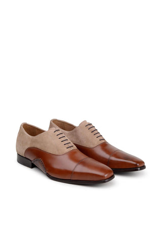Studio Belvedere Leontes Suede & Leather Oxford