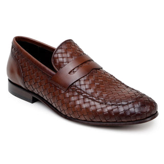 Studio Belvedere Luca Leather Penny Loafer-AmbrogioShoes