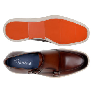 Studio Belvedere Marcio Nappa Leather Double Monk-Strap (SBV1008)-AmbrogioShoes