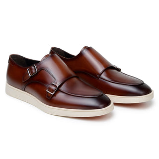 Studio Belvedere Marcio Nappa Leather Double Monk-Strap (SBV1008)-AmbrogioShoes