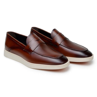 Studio Belvedere Maurizio Nappa Leather Penny Loafer (SBV1007)-AmbrogioShoes