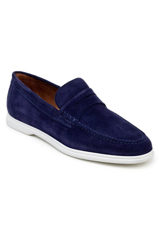 Studio Belvedere Niko Suede Penny Loafer-AmbrogioShoes