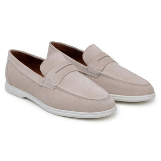Studio Belvedere Niko Suede Penny Loafer-AmbrogioShoes