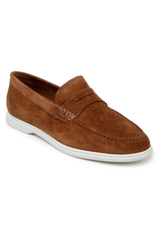Studio Belvedere Niko Suede Penny Loafer-AmbrogioShoes