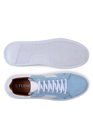 Studio Belvedere Olivier Suede Lace-Up Sneaker-AmbrogioShoes