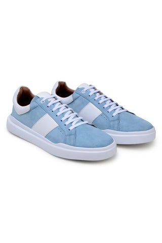 Studio Belvedere Olivier Suede Lace-Up Sneaker-AmbrogioShoes