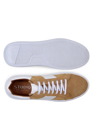 Studio Belvedere Olivier Suede Lace-Up Sneaker-AmbrogioShoes