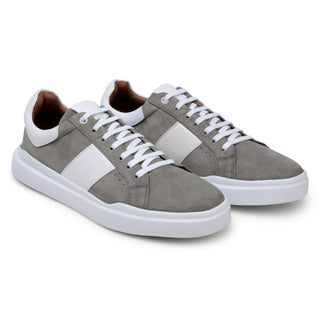 Studio Belvedere Olivier Suede Lace-Up Sneaker-AmbrogioShoes