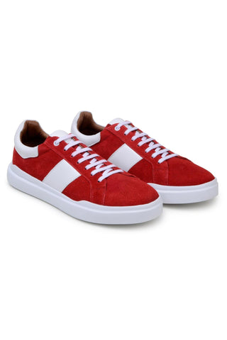 Studio Belvedere Olivier Suede Lace-Up Sneaker