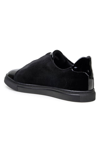 Studio Belvedere Silvano Velvet / Patent Slip-On Sneaker (SBV1016)