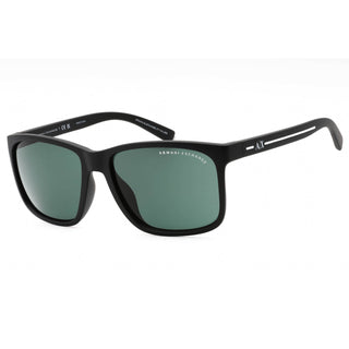 Armani Exchange 0AX4041SF Sunglasses Matte Black/Dark Green