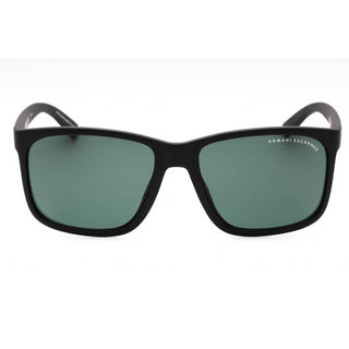 Armani Exchange 0AX4041SF Sunglasses Matte Black/Dark Green