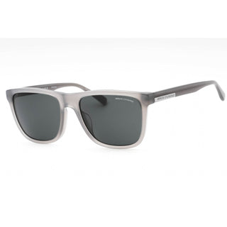 Armani Exchange 0AX4080SF Sunglasses Shiny Opaline Grey /Dark Grey