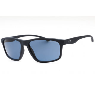 Armani Exchange 0AX4122S Sunglasses Matte Blue/Dark Blue