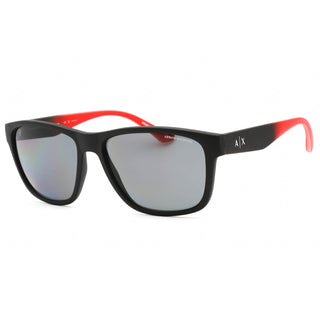Armani Exchange 0AX4135S Sunglasses Matte Black/Grey Polarized