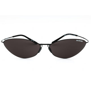 Balenciaga BB0350S titanium Oval  Unisex's Sunglasses