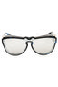 10056G - Blue Havana / Light Grey Mirror Silver