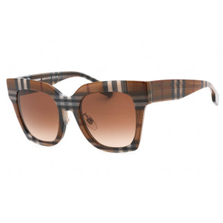 Burberry 0BE4364F Sunglasses Check Brown/Brown Gradient