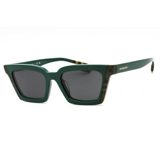 Burberry 0BE4392U Sunglasses Green/Check/Dark grey