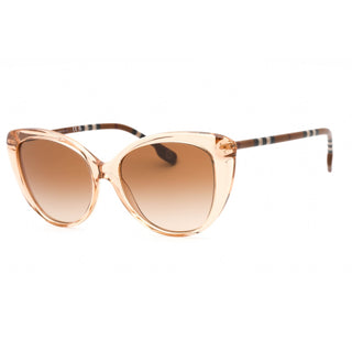 Burberry 0BE4407 Sunglasses Peach/Brown Grey