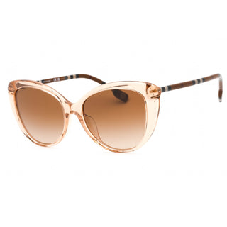 Burberry 0BE4407F Sunglasses Peach  / Brown Grey
