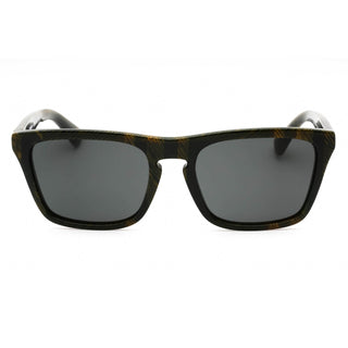 Burberry 0BE4434 Sunglasses Check Green/Dark Grey