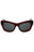 412887 - Transparent Bordeaux Burgundy/Dark Grey