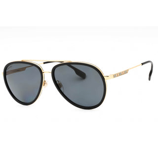 Burberry BE3125 Sunglasses Gold/Black/Polar Dark Grey