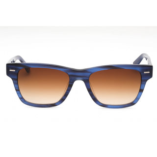 Calvin Klein CK21528S Sunglasses STRIPED BLUE/Brown Gradient