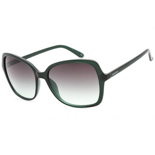Calvin Klein Retail CK19561S Sunglasses Milky Emerald / Grey Gradient