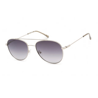 Calvin Klein Retail CK20120S Sunglasses Silver  / Smoke Gradient