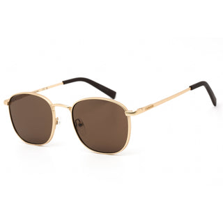 Calvin Klein Retail CK20122S Sunglasses Matte Gold  / Solid Brown