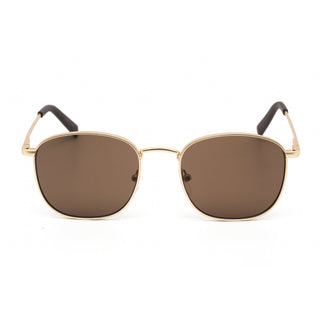 Calvin Klein Retail CK20122S Sunglasses Matte Gold  / Solid Brown