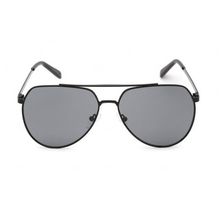 Calvin Klein Retail CK20124S Sunglasses Shiny Black  / Solid Smoke